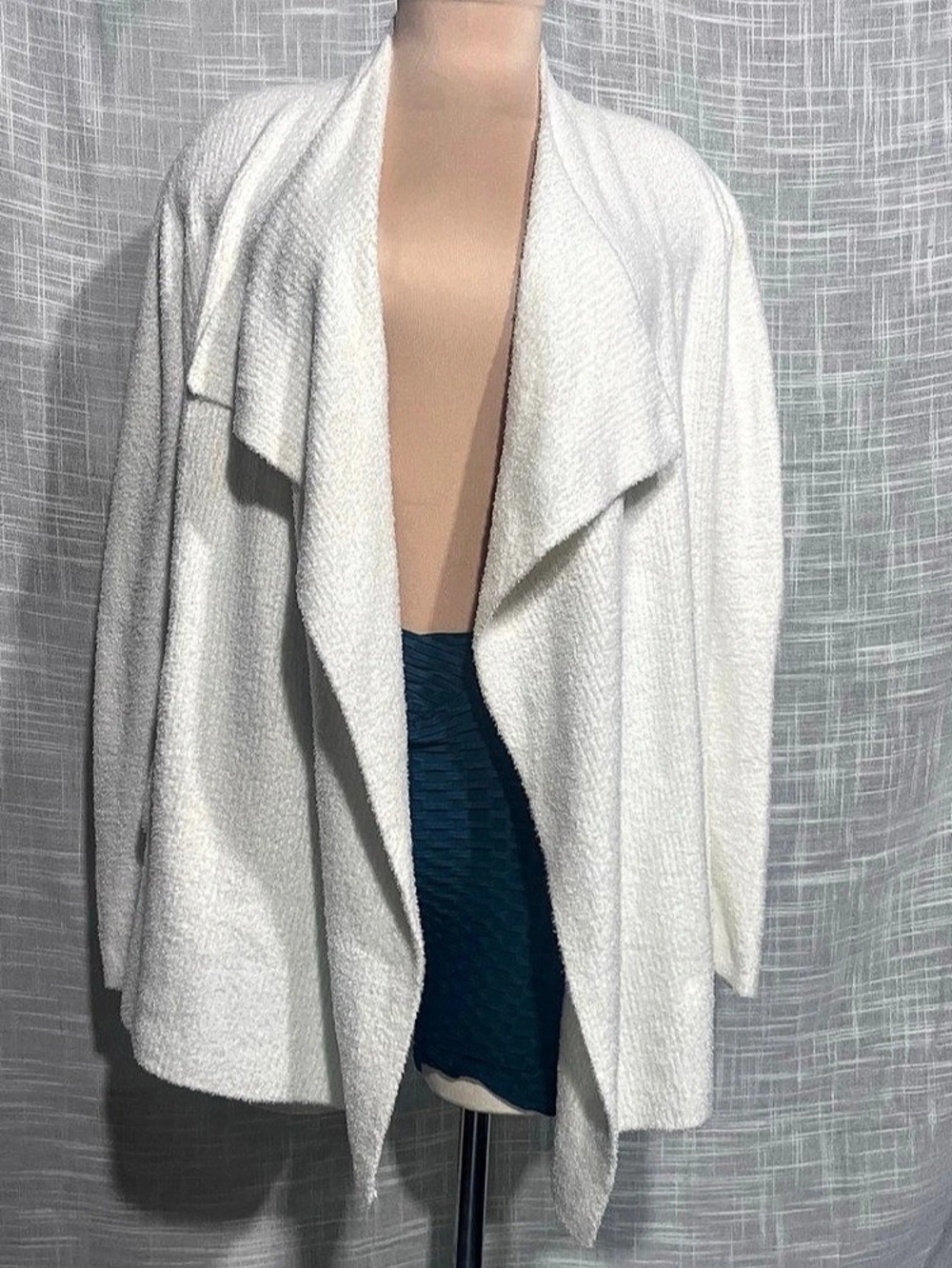 Barefoot Dreams CozyChic Lite Circle Cardi White XXS/XS